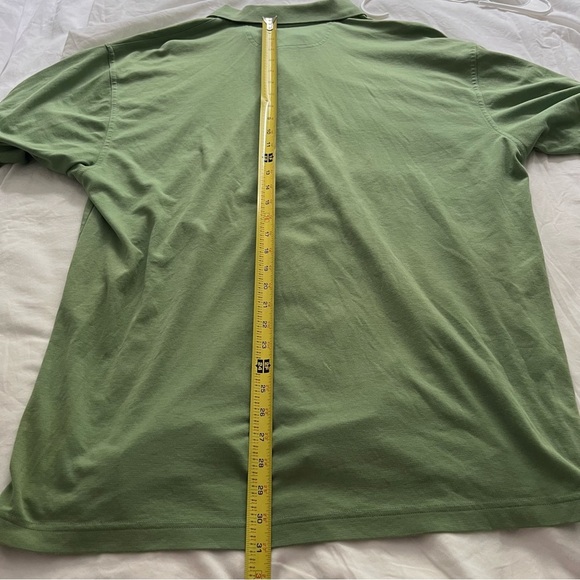 Greg Norman Men’s Play Dry Performance Mesh Polo Green Short Sleeve XXL - Picture 10 of 12